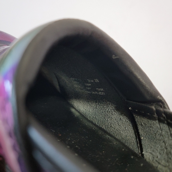 Dansko Professional Mystic Patent Leather Nursing Clog Sz 39/9 Purple Podiatric - Picture 11 of 12